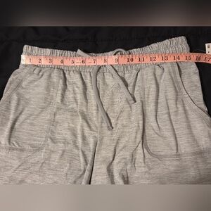 St. John's Bay Gray Athletic Shorts